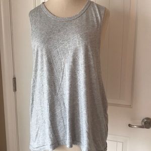 Nike gray muscle tank